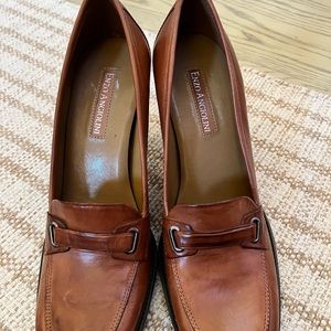 Enzo anglioni leather closed shoes